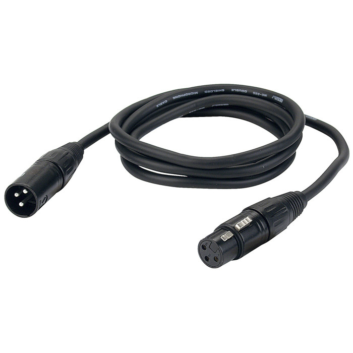 Cable Microfono XRL Macho/XRL Hembra 6M